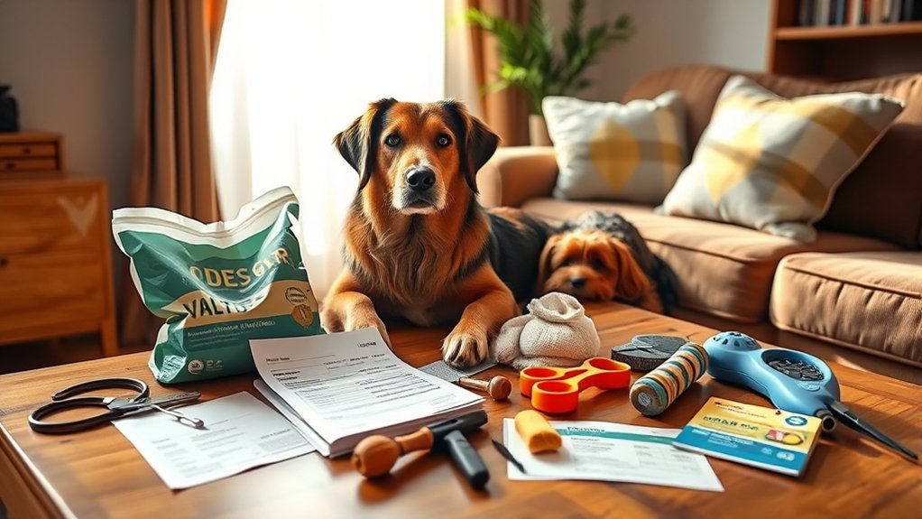 annual dog care expenses