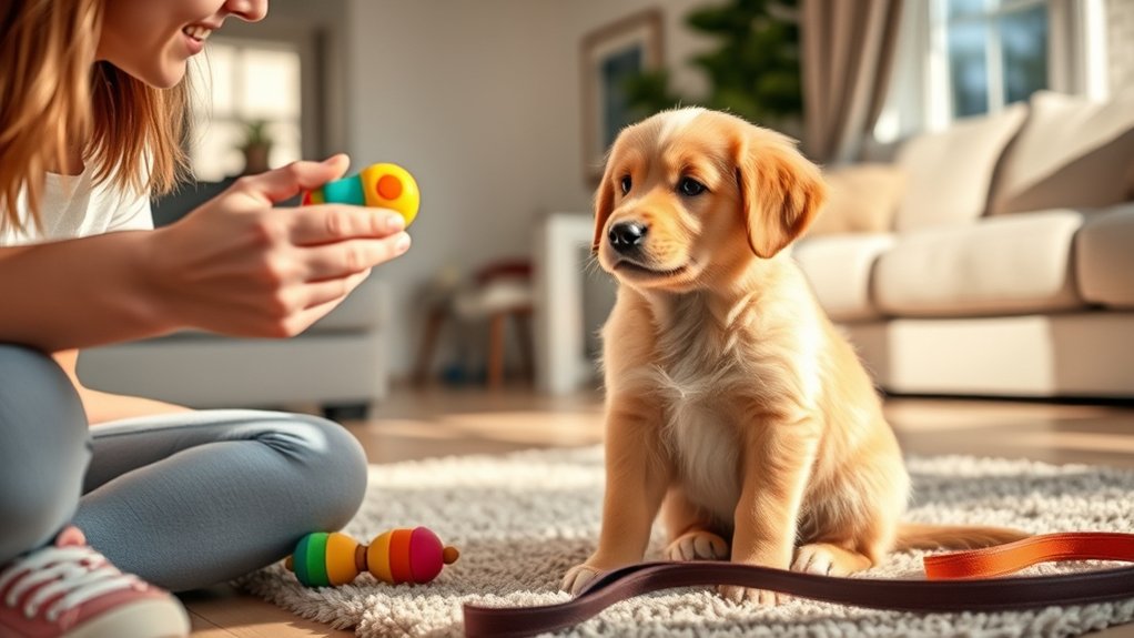 bond through training and socialization