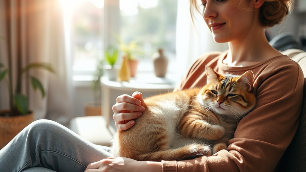 cats promote relaxation and health