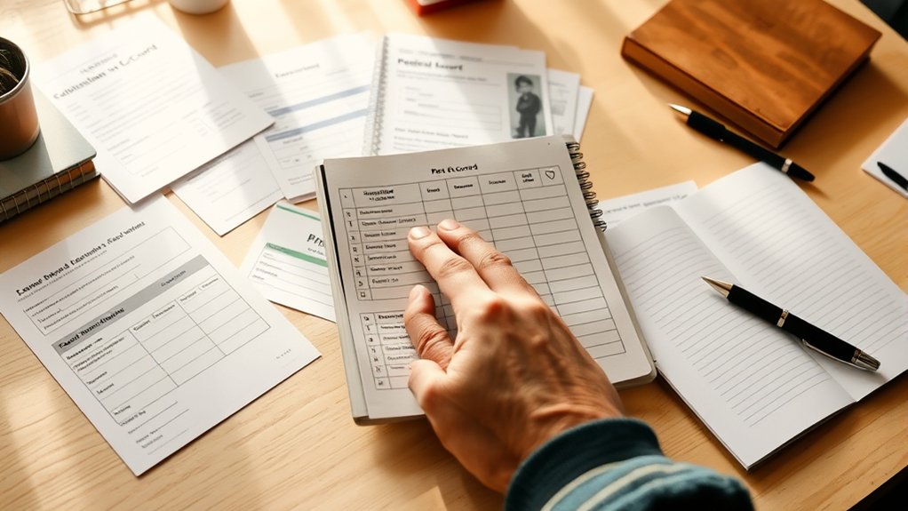 compile and organize documents