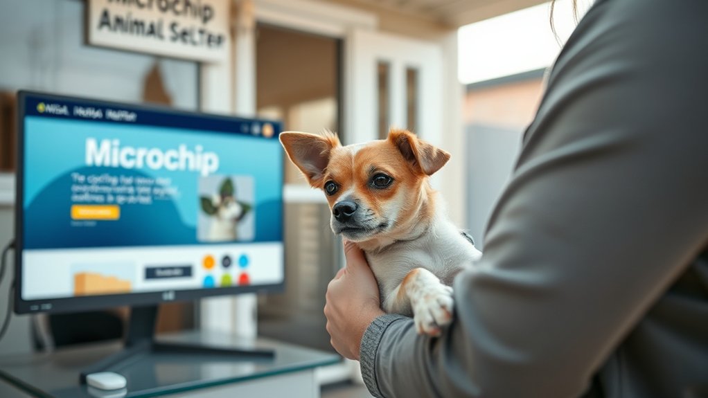 contact shelters and microchips