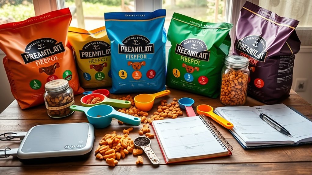 dog food and treats budget