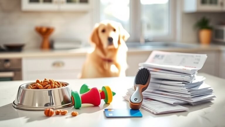 dog monthly expense estimate