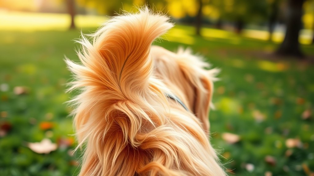 dog tail signals emotions