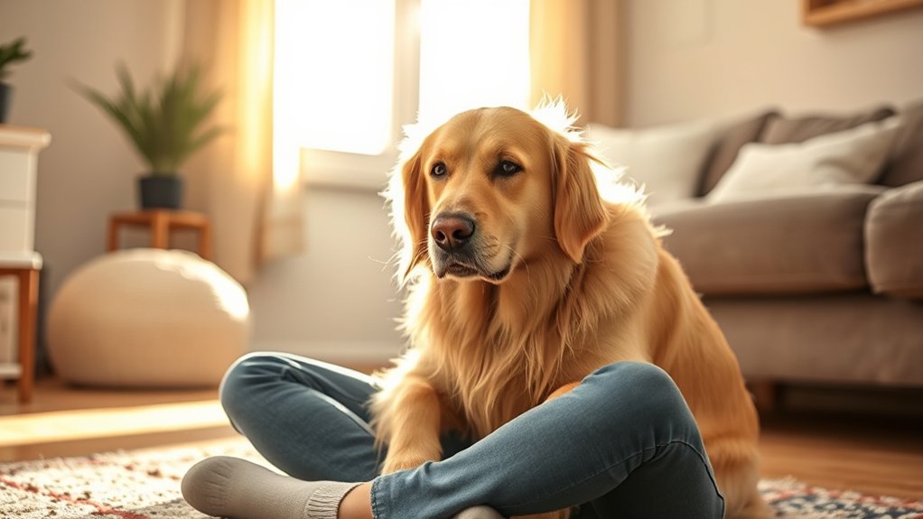 dogs boost emotional resilience