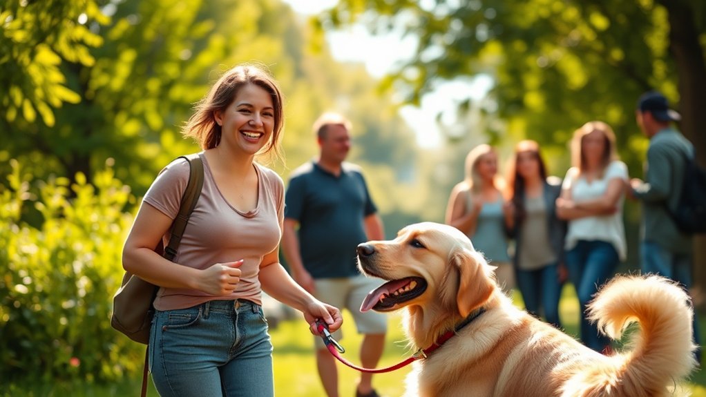 dogs facilitate social connections