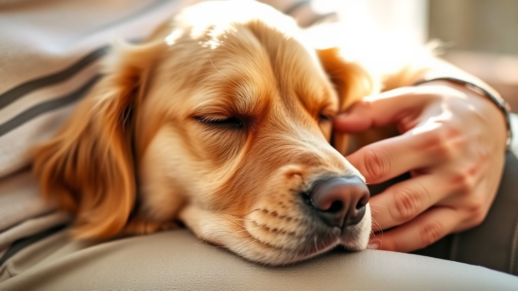 dogs lower stress hormones