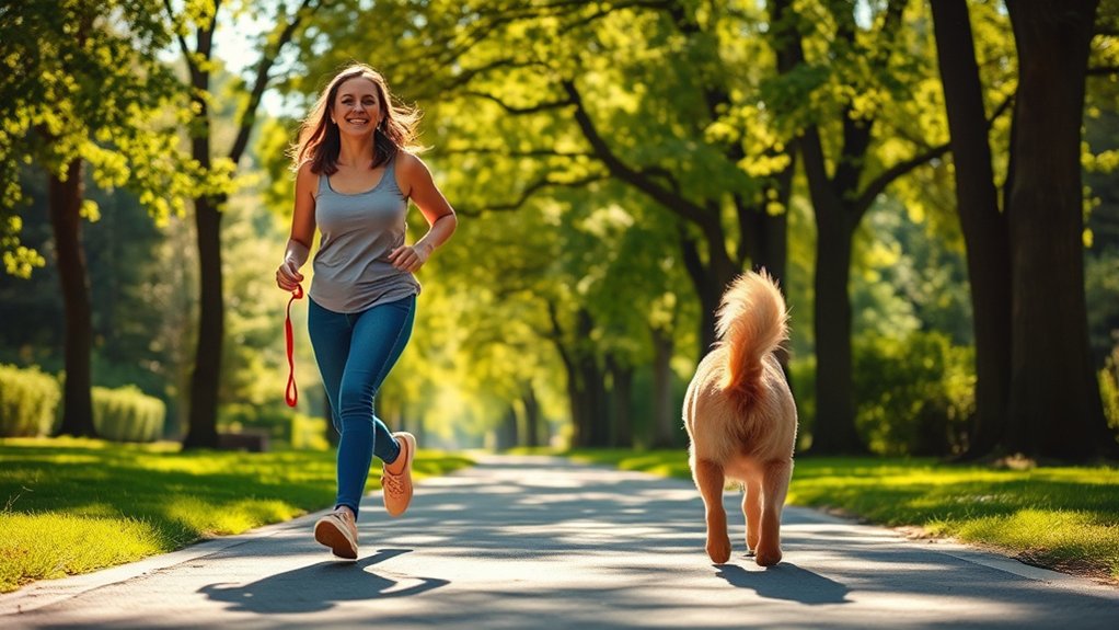 dogs motivate outdoor activity