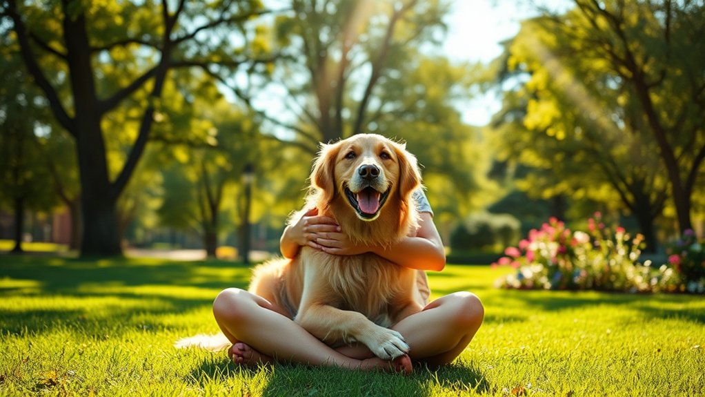 dogs reduce stress and boost resilience