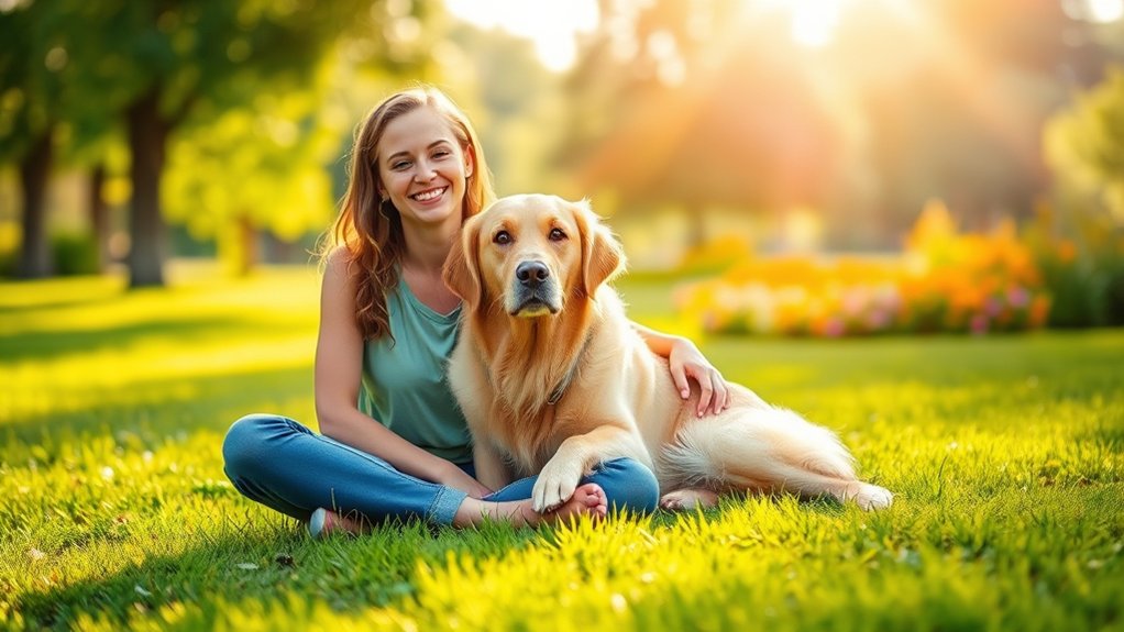 dogs reduce stress hormones
