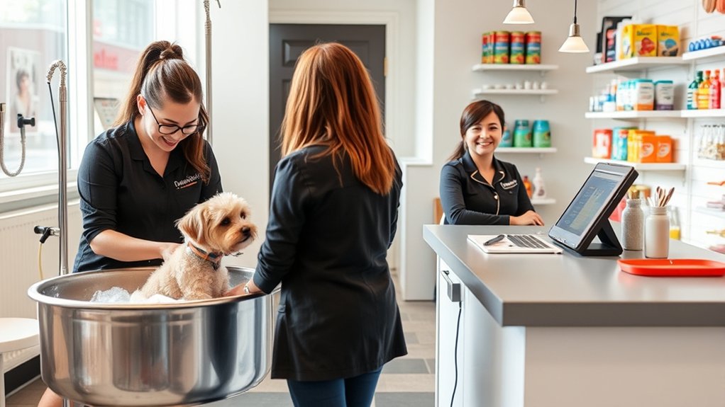 easy online grooming scheduling