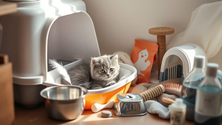 essential kitten care supplies