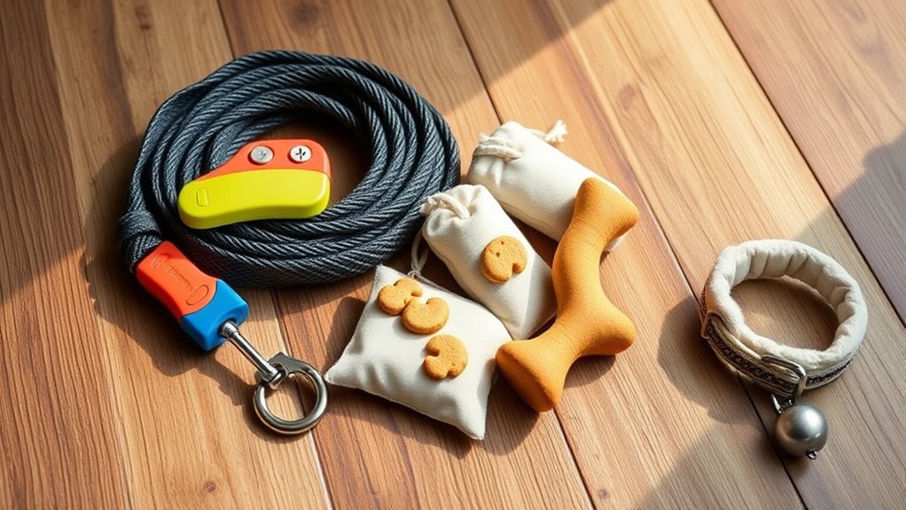 essential puppy training supplies