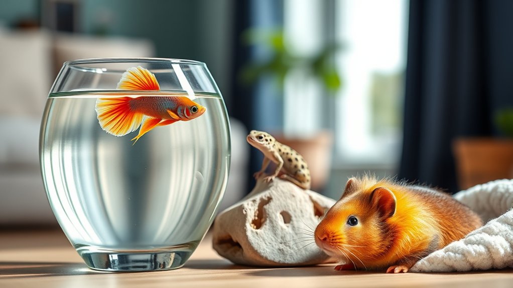low maintenance cost effective pets