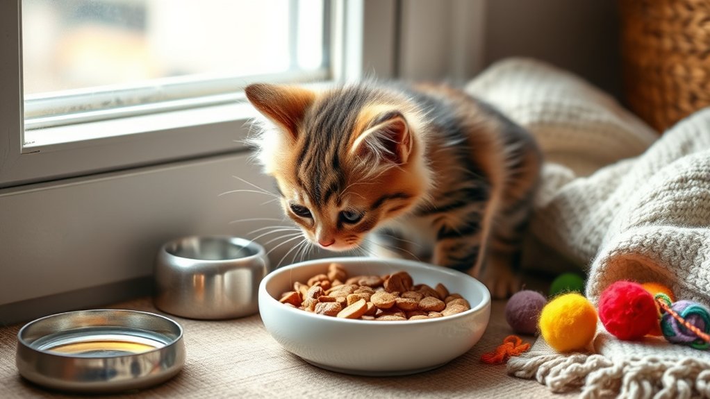 nutritious kitten growth support