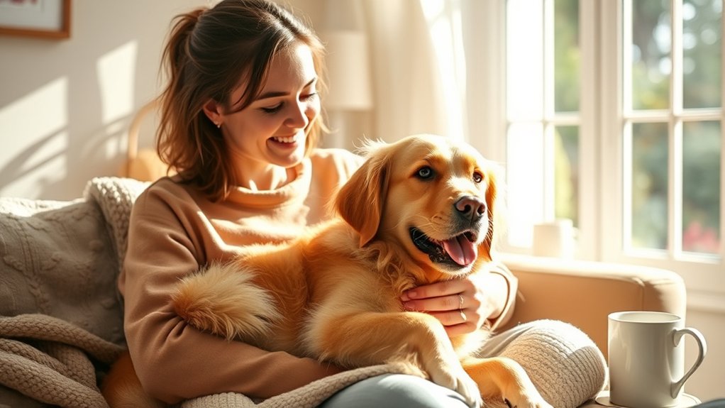 pets boost mental well being
