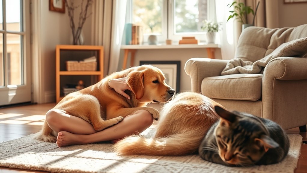 pets improve mental well being