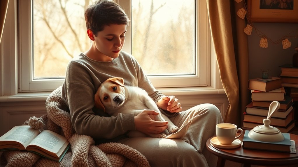 pets provide emotional comfort