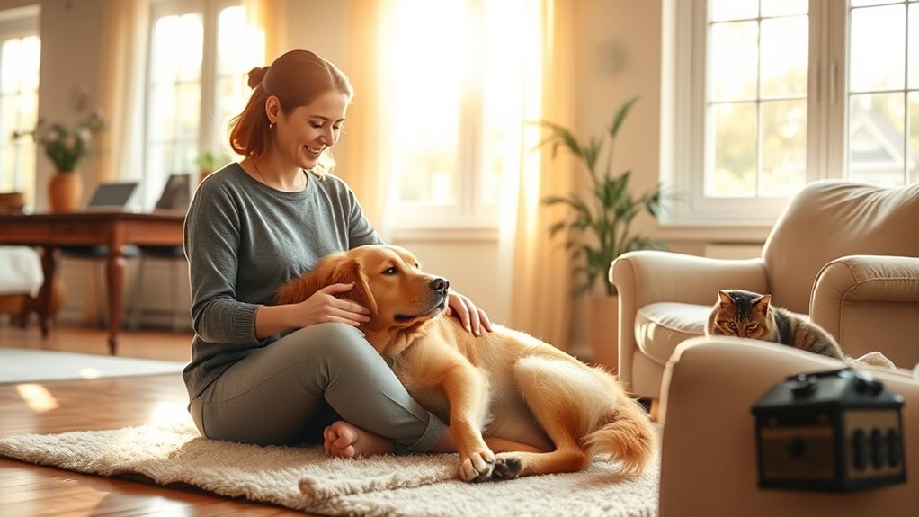 pets provide emotional comfort
