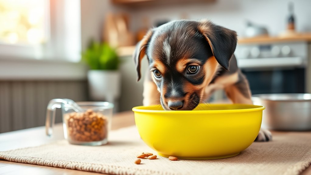 puppy feeding schedule guidelines