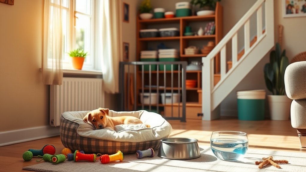 puppy proof safe cozy bedding