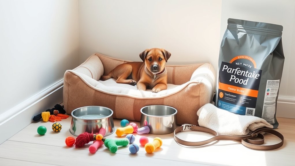 puppy safety and comfort