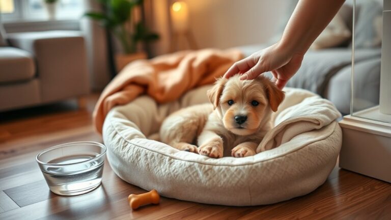 puppy settling in night tips